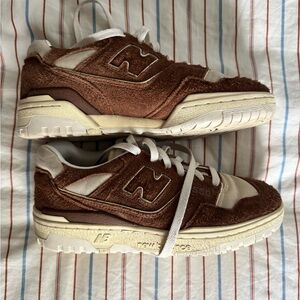 New Balance 550 Aime Leon Dore sneakers. Suede material. men’s 7 women 8.5